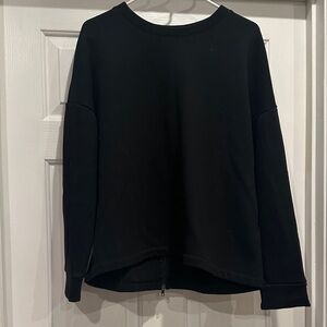 Banana Republic fleece lined crew neck